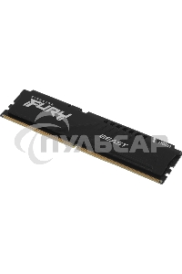 Оперативная память Kingston Fury Beast, DDR5, 32Gb (1x32Gb), 6000MHz, CL30, DIMM, с радиатором, черный