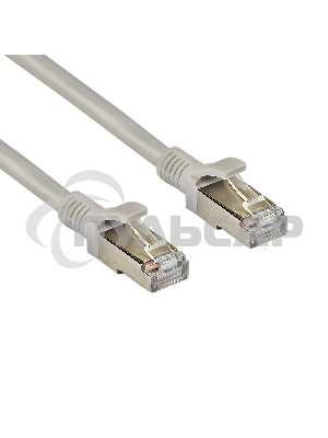 Патч-корд ExeGate FTP-RJ45-RJ45-C5e-CU-5M-GY, FTP, cat.5e, 5м, медь, серый