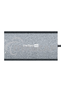 Док-станция ExeGate EX293985RUS DUB-31C/MAX (кабель-адаптер USB Type-C --> 3xUSB3.0 + Card Reader + PD 100W + HDMI 4K@30Hz + VGA + Audio + Lan RJ45 10/100/1000Mb, Plug&Play, серый)