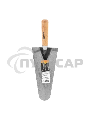 Кельма бетонщика стальная, 200 мм, деревянная ручка Sparta