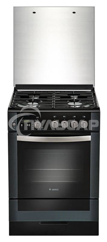 Плита газовая Gefest ПГ 6300-03 0046 черный, конфорок 4 шт, духовка 52 л, 60 см x 85 см x 60 см