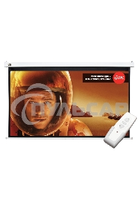 Экран Cinema S'OK 16:9 113'' настенно-потолочный, моторизованный, 250x140см, белый корпус, экстрадроп 60см