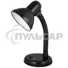 Светильник UF-301P С02 настол. 230В 60Вт черный Ultraflash 12368