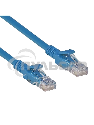 Патч-корд ExeGate UTP-RJ45-RJ45-5e-5M-BL, UTP, cat.5e, 5м, синий