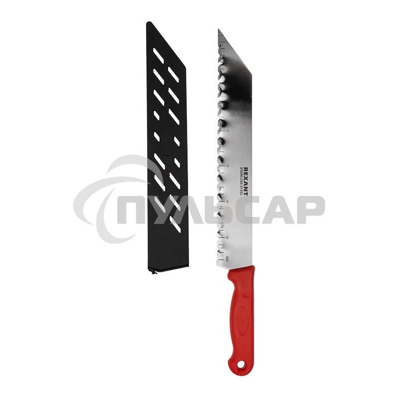 Нож для резки теплоизоляционных панелей лезвие 340 мм Rexant