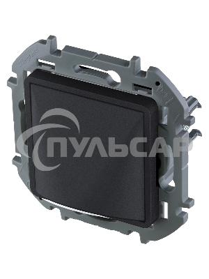 Inspiria Вывод кабеля с зажимом для крепления антрацит