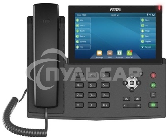 Телефон IP Fanvil X7A черный
