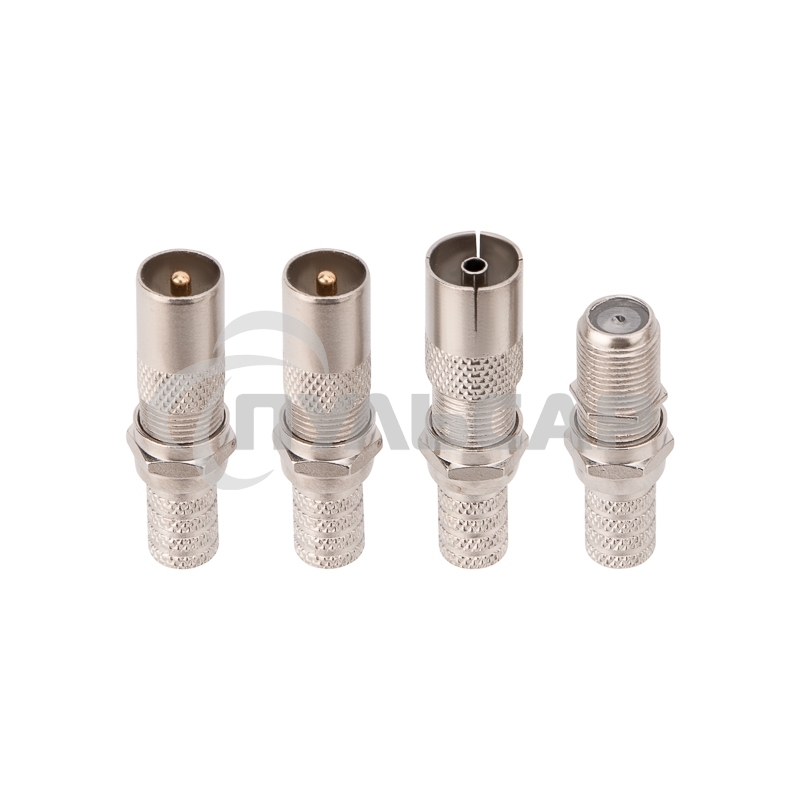 Набор с антенным телевизионным удлинителем для ТВ длиной 10 метров с F-разъемами и ТВ-переходниками Rexant