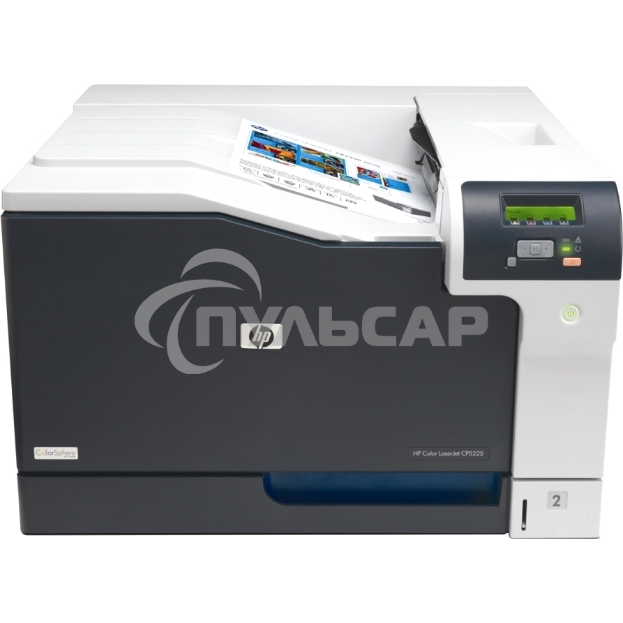 Принтер лазерный HP Color LaserJet CP5225dn (CE712A), A3, цветной, печ. до 20 стр/мин., 600 x 600 dpi, USB, RJ-45