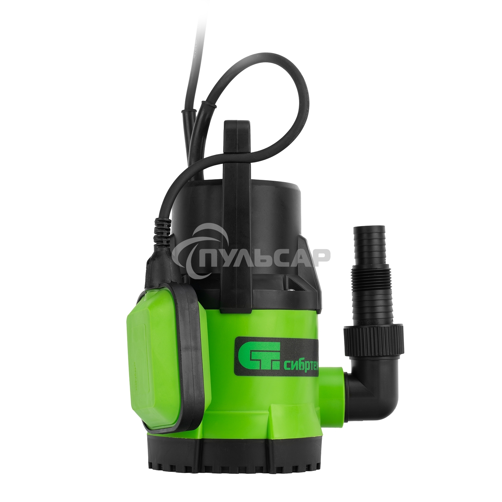 Дренажный насос СИБРТЕХ для чистой воды СДН500-5 500 Вт напор 8 м 8000 л/ч 97262