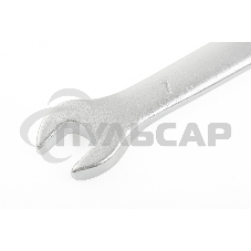 Ключ комбинированный, 7 мм, CrV, матовый хром Stels