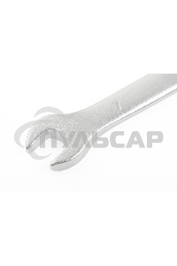 Ключ комбинированный, 7 мм, CrV, матовый хром Stels