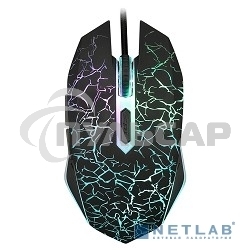 Мышь проводная Oklick 905G INVASION черный, 3200 dpi, USB, кнопки - 6