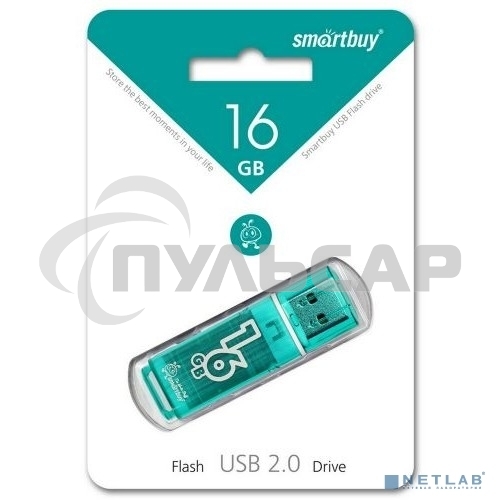 Флешка USB Smartbuy 16 Gb Smartbuy Glossy series Green