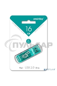 Флешка USB Smartbuy 16 Gb Smartbuy Glossy series Green
