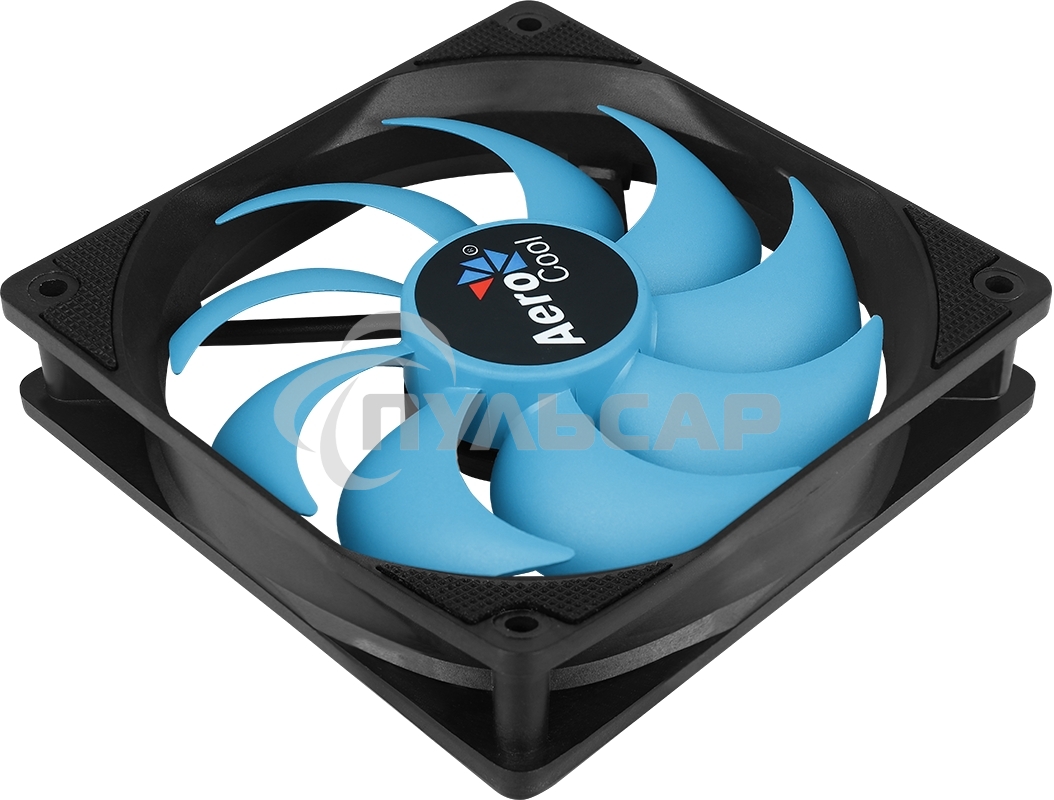 Вентилятор для корпуса AeroCool / Formula Motion 12 Plus черный, 120 мм, 1200 об/мин, 22.1 дБ, 3 pin