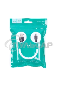 Кабель USB 2.0 HOCO X13, AM/microBM, черный, 1м