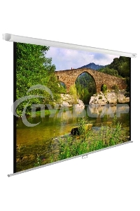 Экран Cactus 220x165см WallExpert CS-PSWE-220x165-WT 1:1 настенно-потолочный рулонный белый