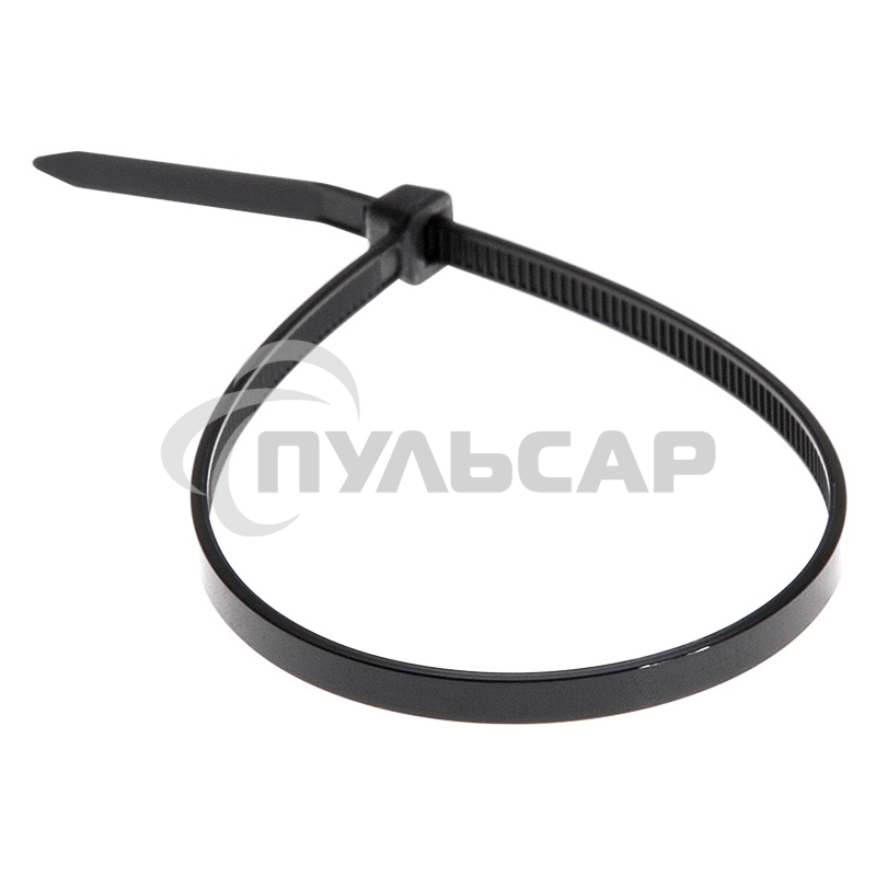 Хомут-стяжка кабельная нейлоновая Rexant 350 x4,8 мм, черная, упаковка 100 шт.