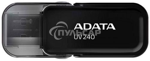 Флешка USB ADATA UV240 (AUV240-64G-RBK), 64 Gb, USB 2.0, R/W 15/5, черный