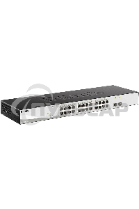 Настраиваемый коммутатор WebSmart с 24 портами 10/100/1000Base-T и 2 портами 1000Base-X SFP D-Link DGS-1210-26/F3A
