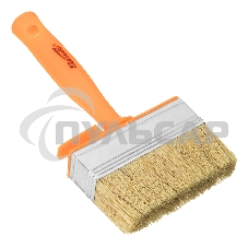 Кисть-ракля, 30х100 мм, натуральная щетина, пластмассовый корпус, пластмассовая ручка Sparta