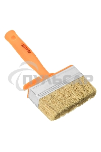 Кисть-ракля, 30х100 мм, натуральная щетина, пластмассовый корпус, пластмассовая ручка Sparta