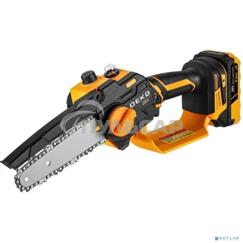 Пила цепная аккумуляторная DEKO DKCHS 20-6 PRO, 4