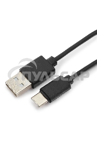 Кабель USB Гарнизон GCC-USB2-AMCM-1M, USB2.0 AM/ USB3.1 Type-C, 1м, пакет