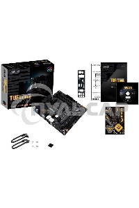 Материнская плата ASUS TUF GAMING B550M-PLUS, AM4, AMD B550, 4xDDR4, 4xSATA, 2xM.2, 1xPCIe 4.0 x16, 1xPCIe 3.0 x16, 1xPCIe x1, 1xHDMI, 1xDP, 1x 2.5Gb LAN, 4xUSB-A 3.2 Gen 1, 1xUSB-A 3.2 Gen 2, 2xUSB-A 2.0, 1xUSB-C 3.2 Gen 2, 5x3.5 мм, 7.1, mATX