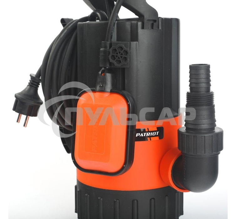 Садовый насос дренажный Patriot F 600 D 600Вт 10000л/час