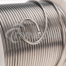 Припой ПОСу 95-5, 500г, Ø2мм, (олово 95%, сурьма 5%), бессвинцовый, ГОСТ 21931-76, катушка Rexant