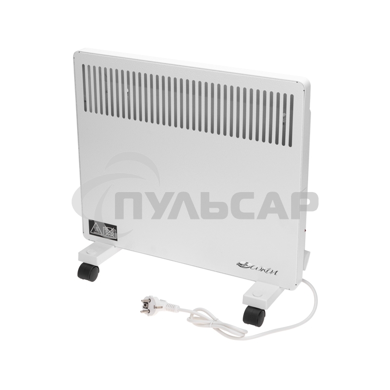 Конвектор Сокол 60-0086 белый, 1000 Вт, 10 м2, термостат