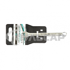 Ключ комбинированный, 7 мм, CrV, матовый хром Stels