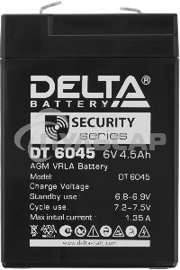 Батарея Delta DT 6045 (6V, 4.5Ah)