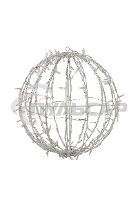 Шар светодиодный Neon-night 230V, диаметр 30 см, 120 светодиодов, эффект мерцания, цвет белый