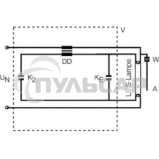 Лампа люминесцентная L 36W/76 NATURA DE LUXE 36Вт T8 3500К G13 OSRAM 4050300010526