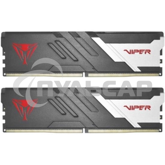 Оперативная память Patriot Viper Venom, DDR5, 32Gb (2x16Gb), 7200MHz, CL34, DIMM, с радиатором, черный