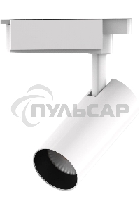 Светильник Gauss трековый цилиндр 12W 950lm 4000K 180-220V IP20 55*190мм белый LED 1/40