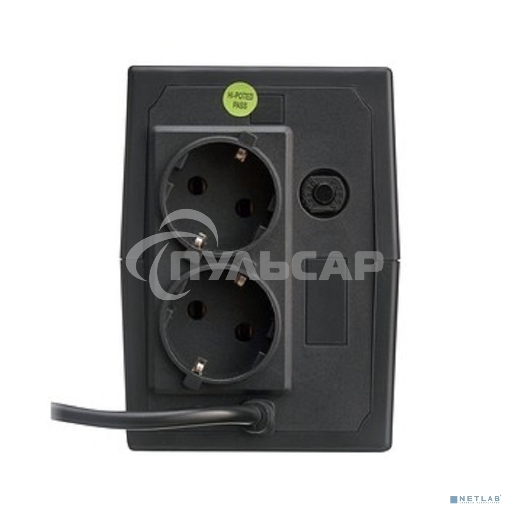 Источник бесперебойного питания ExeGate EX279215RUS Power Back BNB-450 450VA, черный, 2 евророзетки