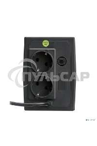 Источник бесперебойного питания ExeGate EX279215RUS Power Back BNB-450 450VA, черный, 2 евророзетки