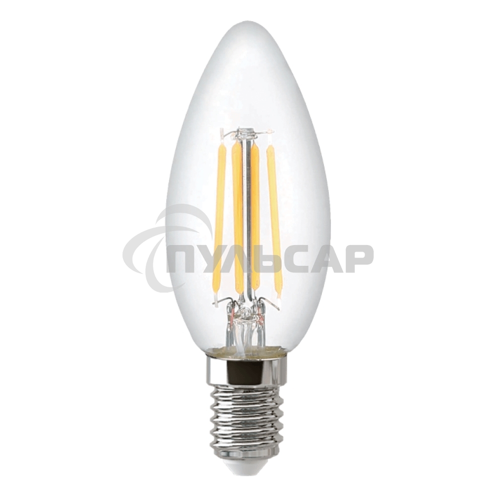 Лампа светодиодная Hiper THOMSON LED FILAMENT CANDLE 11W 1045Lm E14 2700K TH-B2071