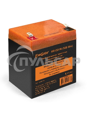 Батарея ExeGate HR1221W (12V 5Ah, клеммы F2)