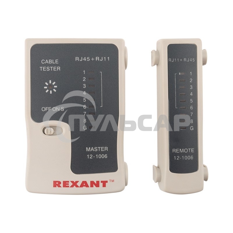 Тестер кабеля RJ-45+RJ-11 468 Rexant