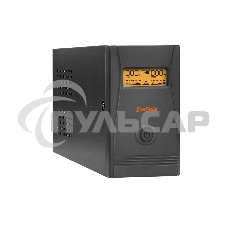 Источник бесперебойного питания ExeGate EP285476RUS Power Smart ULB-850.LCD.AVR.C13.RJ.USB 850VA/480W, LCD, AVR, 4*IEC-C13, RJ45/11, USB, черный