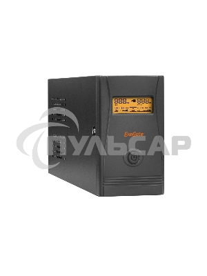 Источник бесперебойного питания ExeGate EP285476RUS Power Smart ULB-850.LCD.AVR.C13.RJ.USB 850VA/480W, LCD, AVR, 4*IEC-C13, RJ45/11, USB, черный