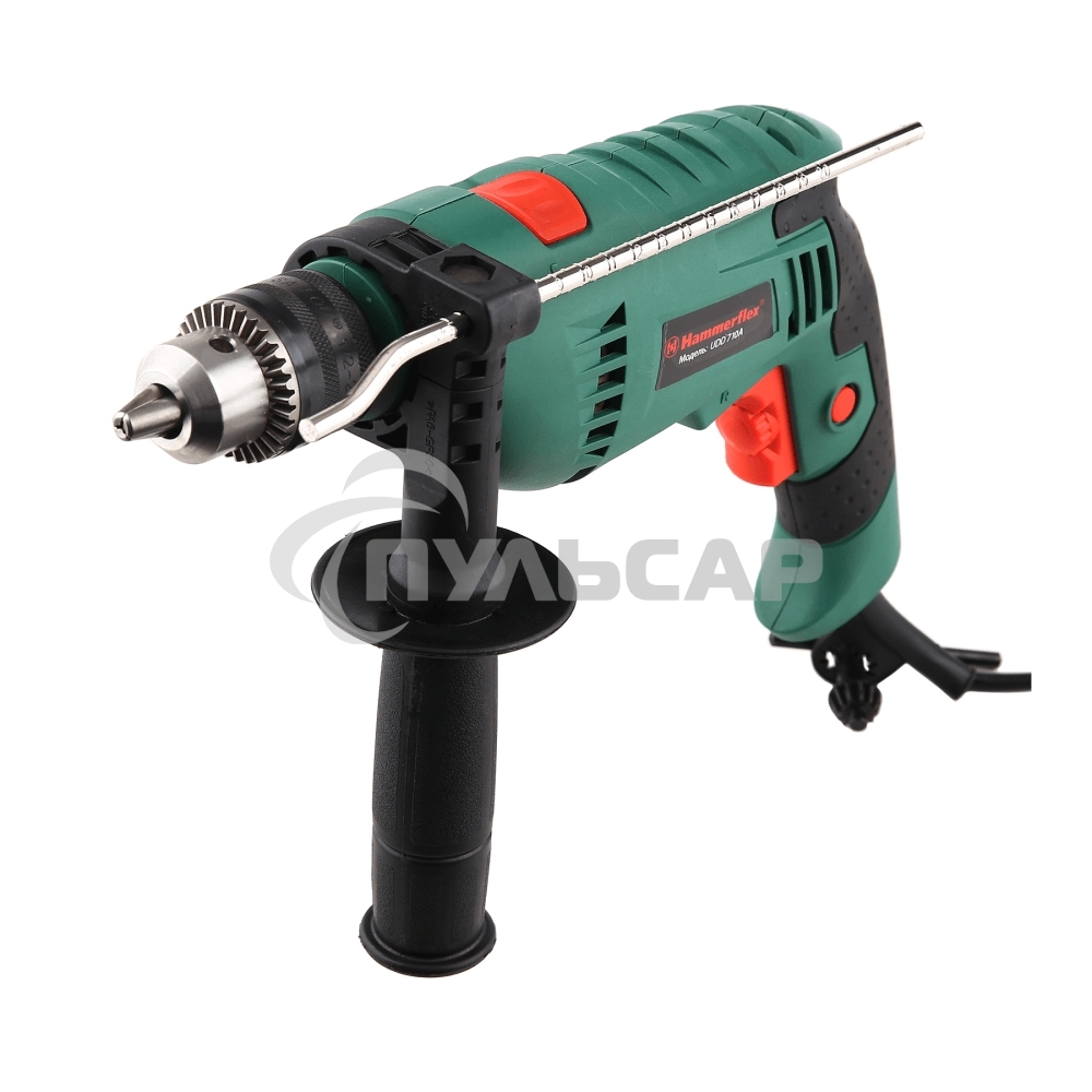 Дрель ударная Hammer Flex UDD710A 28439 111-008 710Вт 13мм 0-3000об/мин реверс