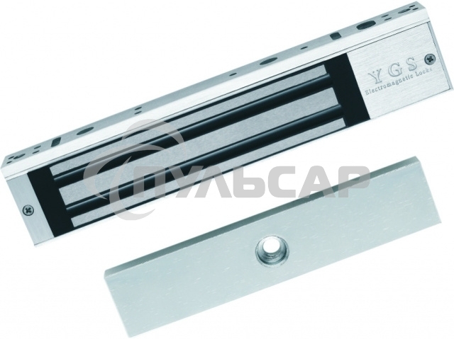 Замок электромагнитный Hikvision DS-K4H258S сталь серебристый