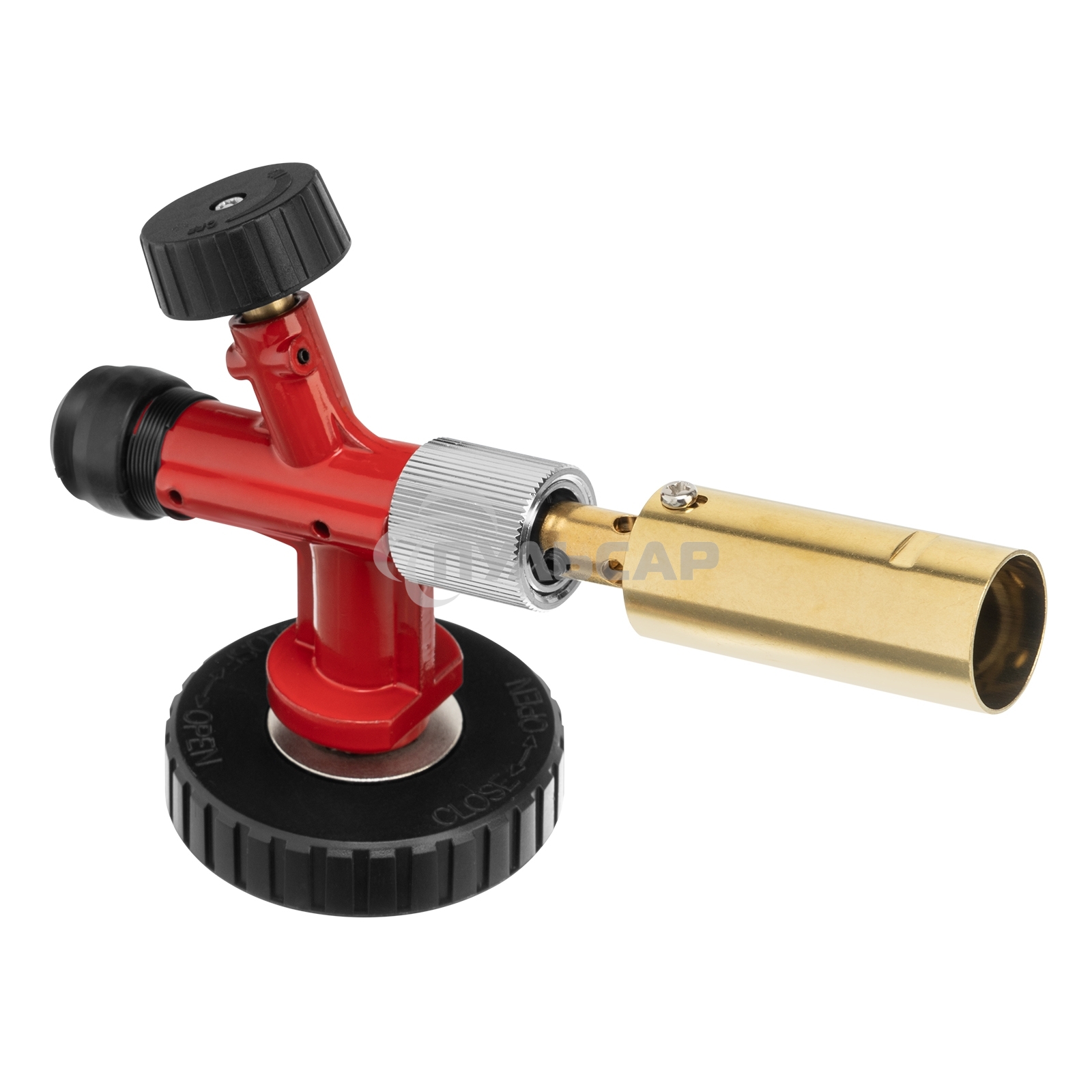 Горелка Matrix профессиональная на газовый баллон пьезоподжиг металл. корпус