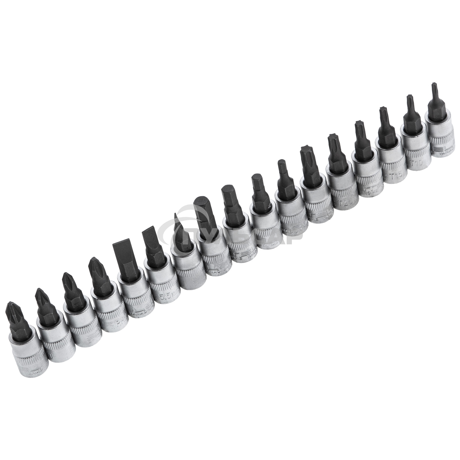 Набор инструментов Stels 94 предмета, 12 гранные головки 14118